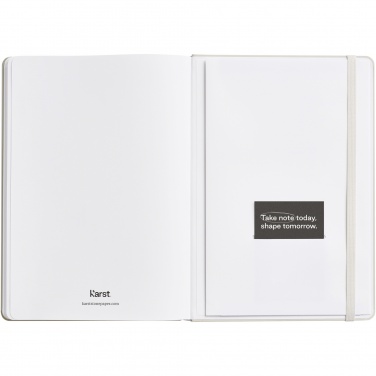 Logotrade promotional gift picture of: Karst® A5 stone paper hardcover notebook - lined