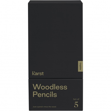 Logotrade promotional merchandise photo of: Karst® 5-pack 2B woodless graphite pencils