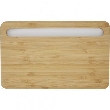 Logo trade corporate gift photo of: Medake 10W bamboo wireless charger