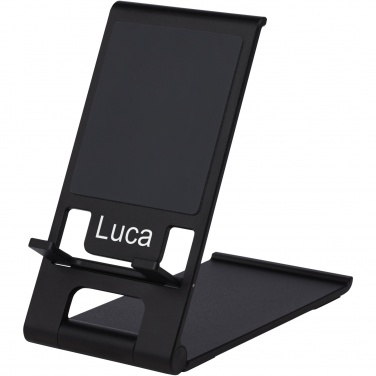 Logo trade promotional giveaways image of: Rise slim aluminium phone stand