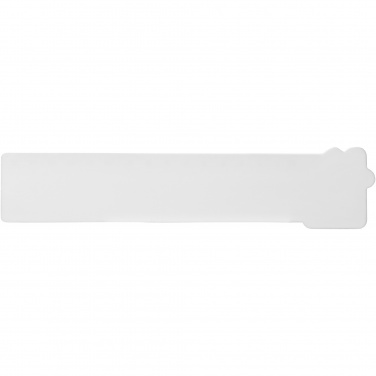Logotrade promotional merchandise picture of: Tait 15 cm house-shaped recycled plastic ruler