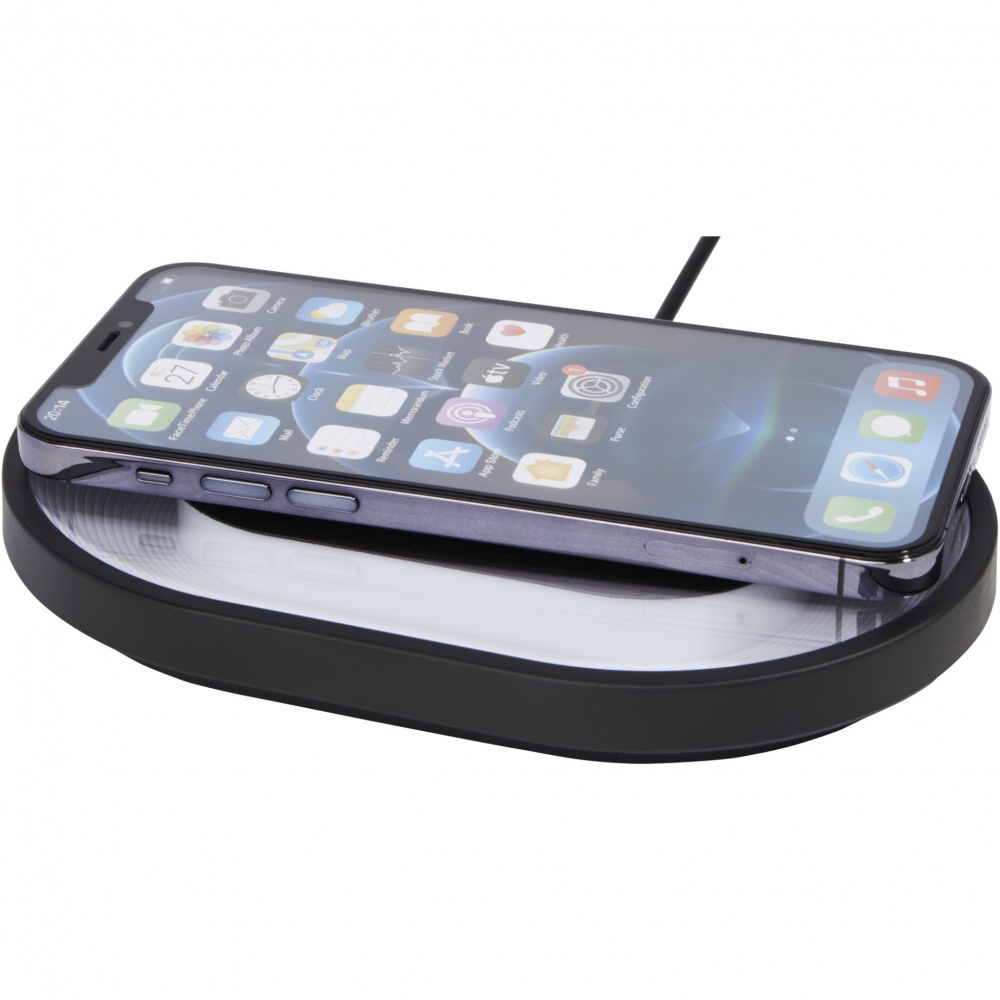 Logotrade promotional giveaway picture of: Ray wireless charging pad with RGB mood light