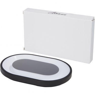 Logo trade promotional giveaways image of: Ray wireless charging pad with RGB mood light