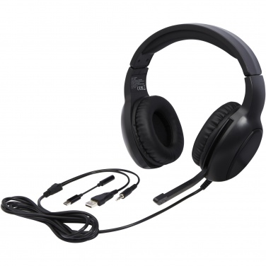 Logo trade corporate gifts picture of: Gleam gaming headphones