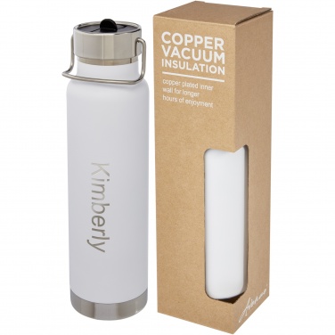 Logo trade corporate gifts picture of: Thor 750 ml copper vacuum insulated sport bottle