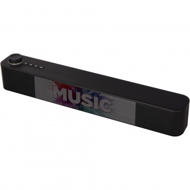 Logo trade promotional products picture of: Hybrid 2 x 5W premium Bluetooth® sound bar