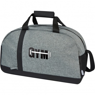 Logotrade business gift image of: Reclaim GRS recycled two-tone sport duffel bag 21L