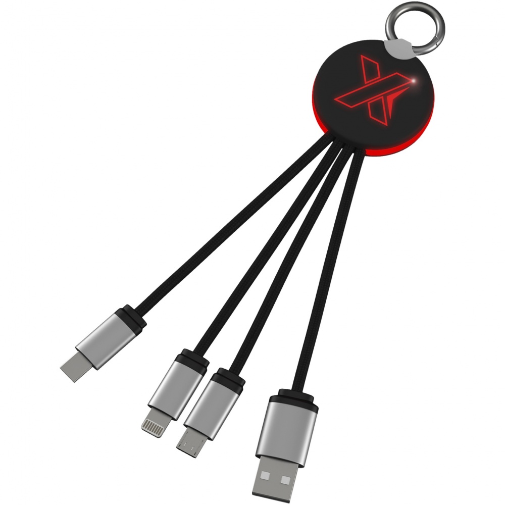 Logo trade promotional merchandise image of: SCX.design C16 ring light-up cable