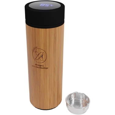 Logotrade promotional giveaway picture of: SCX.design D11 500 ml bamboo smart bottle