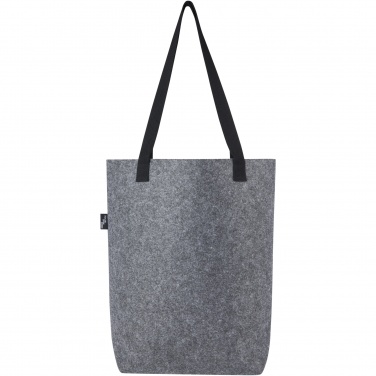 Logotrade advertising products photo of: Felta GRS recycled felt tote bag with wide bottom 12L