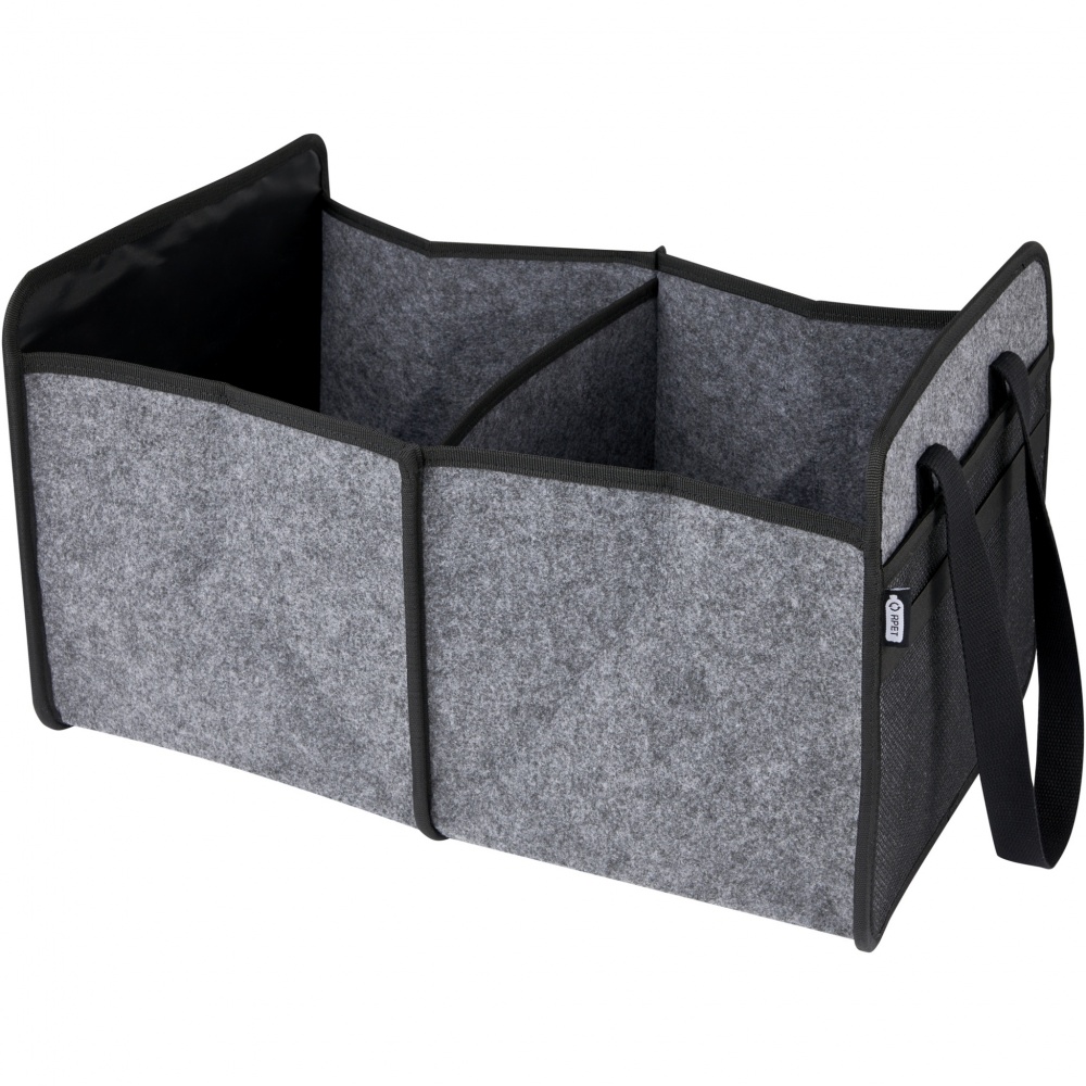 Logo trade advertising product photo of: Felta GRS recycled felt foldable car organiser