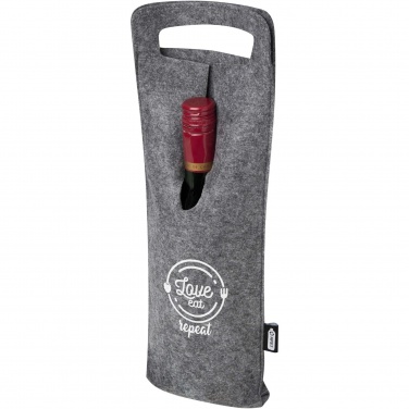 Logotrade promotional merchandise picture of: Felta 75 cl GRS recycled felt wine bag