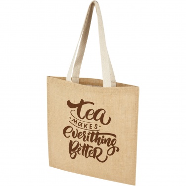 Logotrade promotional giveaways photo of: Juta 300 g/m² jute tote bag 7L