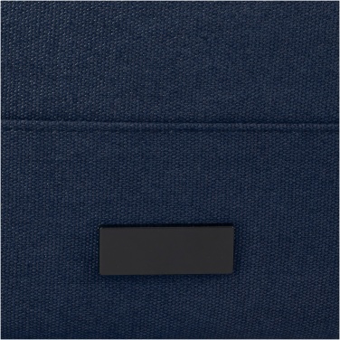 Logo trade promotional product photo of: Joey 15” GRS recycled canvas rolltop laptop backpack 15L