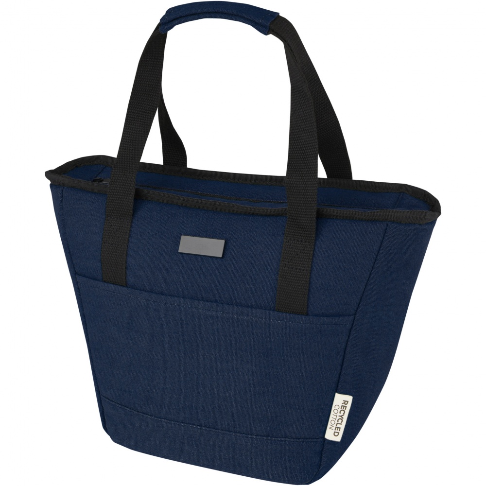 Logo trade promotional items picture of: Joey 9-can GRS recycled canvas lunch cooler bag 6L