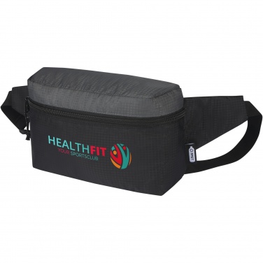 Logo trade corporate gifts image of: Trailhead GRS recycled lightweight fanny pack 2.5L