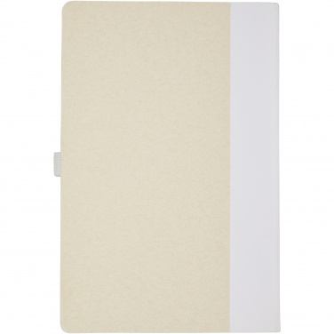 Logo trade promotional giveaway photo of: Dairy Dream A5 size reference recycled milk cartons notebook and ballpoint pen set