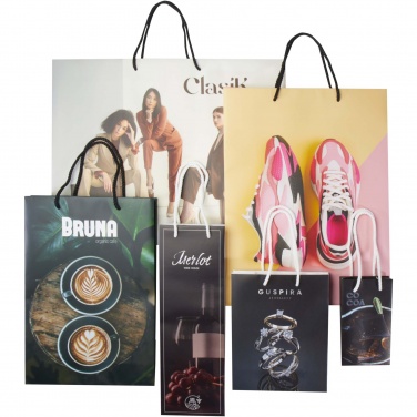 Logotrade promotional giveaway picture of: Handmade integra paper bags sample box