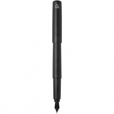 Logo trade advertising products picture of: Lucetta recycled aluminium fountain pen