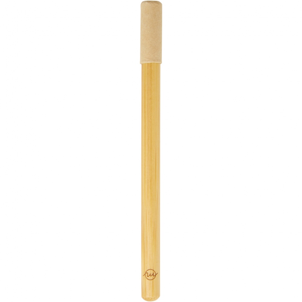 Logo trade advertising products picture of: Perie bamboo inkless pen