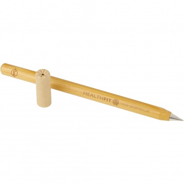 Logo trade advertising product photo of: Perie bamboo inkless pen