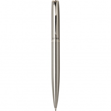Logo trade promotional merchandise picture of: Didimis recycled stainless steel ballpoint and rollerball pen set