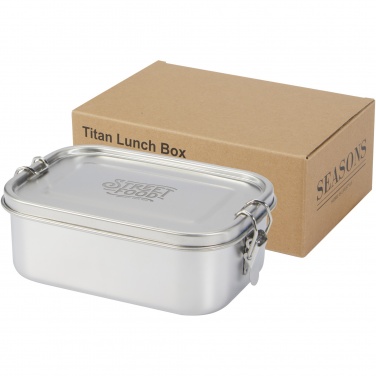 Logotrade corporate gift image of: Titan recycled stainless steel lunch box