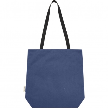 Logo trade promotional giveaway photo of: Joey GRS recycled canvas versatile tote bag 14L
