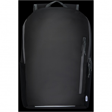 Logotrade promotional gift image of: Aqua 15" GRS recycled water resistant laptop backpack 21L