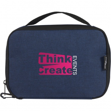 Logo trade promotional giveaways image of: Ross GRS RPET tech pouch 1L