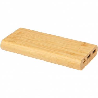 Logotrade promotional merchandise image of: Tulda 10.000 mAh bamboo power bank
