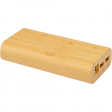 Logotrade promotional gift image of: Tulda 20.000 mAh bamboo power bank