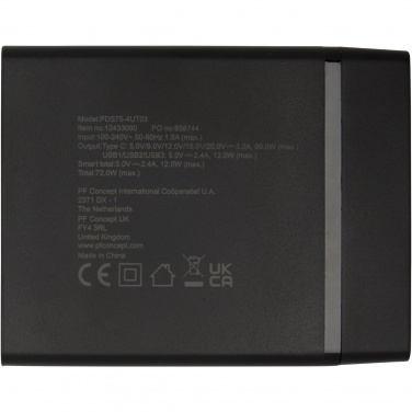 Logotrade advertising product picture of: ADAPT 72W recycled plastic PD power station