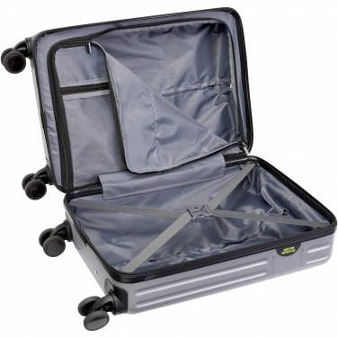 Logotrade promotional giveaway image of: Rover 20" GRS recycled cabin trolley 40L