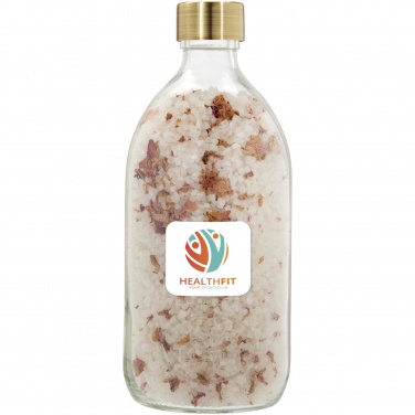 Logotrade promotional merchandise image of: Wellmark Just Relax 500 ml bath salt - roses fragrance