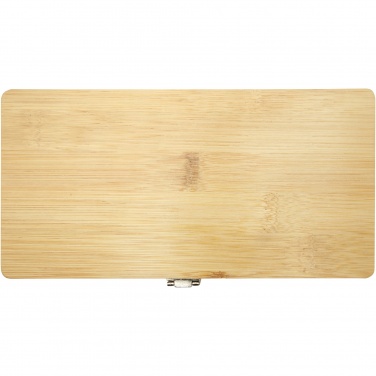 Logo trade promotional items picture of: Rivet 19-piece bamboo/recycled plastic tool set