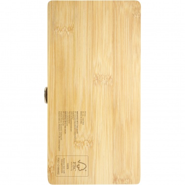 Logotrade corporate gift image of: Rivet 19-piece bamboo/recycled plastic tool set