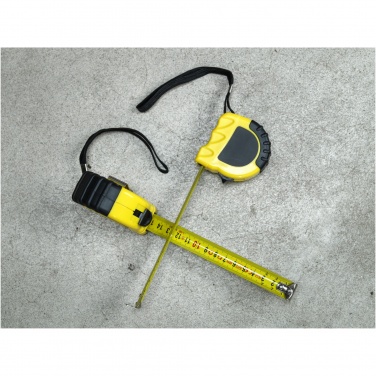 Logotrade promotional merchandise picture of: Rule 5-metre RCS recycled plastic measuring tape