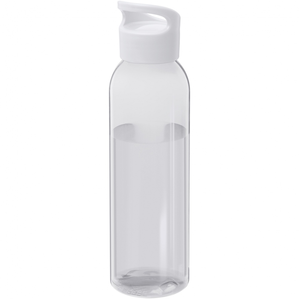 Logo trade promotional merchandise photo of: Sky 650 ml recycled plastic water bottle