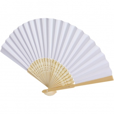 Logo trade promotional giveaway photo of: Carmen hand fan