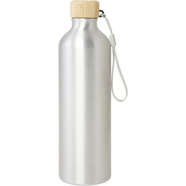 Logo trade promotional products picture of: Malpeza 770 ml RCS certified recycled aluminium water bottle