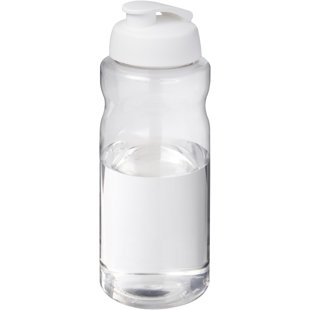 Logo trade advertising products image of: H2O Active® Big Base 1 litre flip lid sport bottle