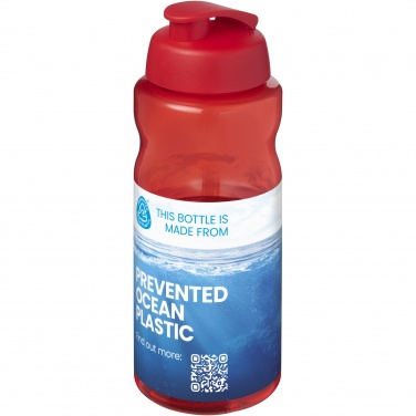 Logotrade promotional merchandise picture of: H2O Active® Eco Big Base 1 litre flip lid sport bottle