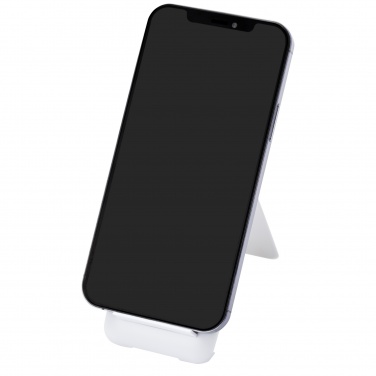 Logo trade promotional products image of: Savvy recycled plastic modular charging cable with phone holder