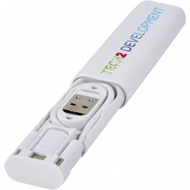 Logo trade promotional item photo of: Whiz recycled plastic modular charging cable 