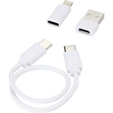 Logo trade promotional items picture of: Whiz recycled plastic modular charging cable 