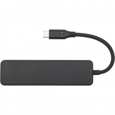 Logotrade corporate gift picture of: Loop RCS recycled plastic multimedia adapter USB 2.0-3.0 with HDMI port