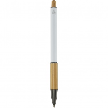 Logo trade promotional merchandise image of: Darius recycled aluminium ballpoint pen