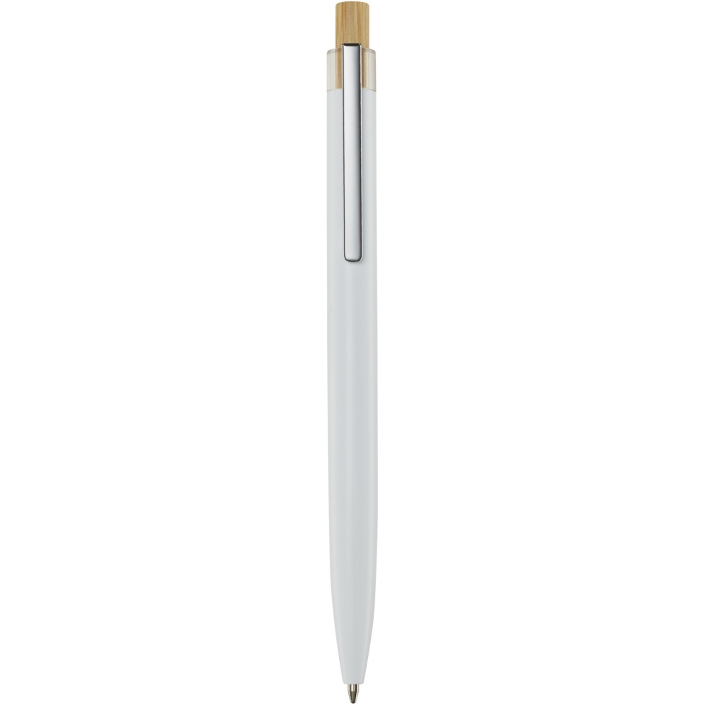 Logotrade corporate gift picture of: Nooshin recycled aluminium ballpoint pen  (blue ink)