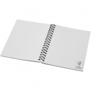 Logo trade promotional merchandise photo of: Desk-Mate® A6 colour spiral notebook